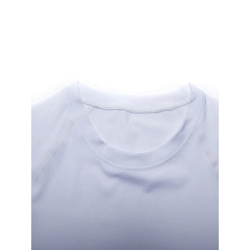 Męska koszulka kompresyjna z nadrukiem pająka, sportowa, dopasowana, fitness, szybkoschnąca, z długim rękawem, oddychająca, do ćwiczeń na siłowni