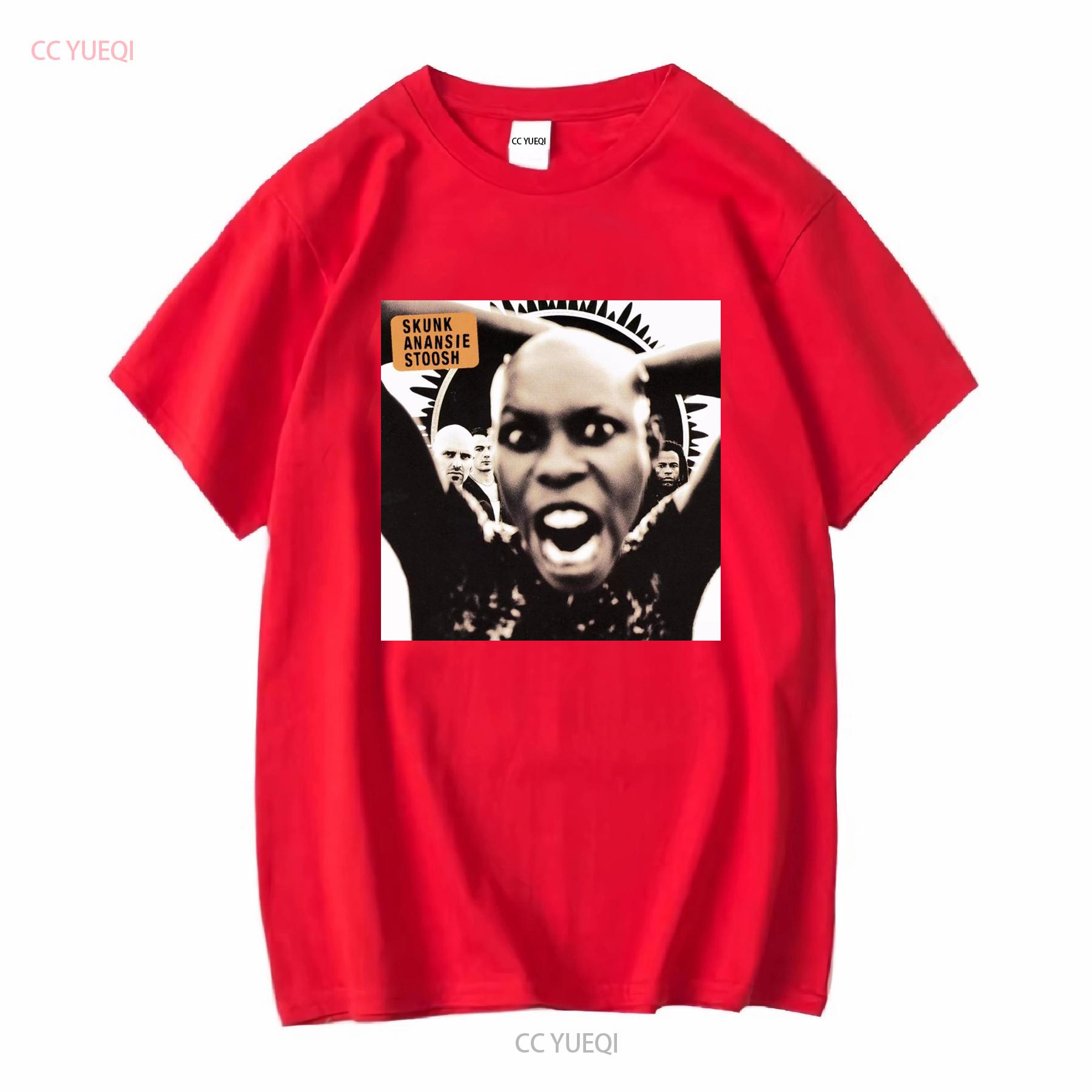 Skunk Anansie T Shirt Stoosh Album Cover Indie Rock Pop Classic vintage Washed Top For Everyday Wear Stretched Versatile Casual S