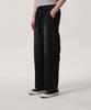 Connect Kinrock Washed Loose Fit Elastic Waist Denim Pants (Black)