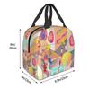 Spiel Cartoon Süß Pikmin Isolierte Lunchtasche Thermotasche Wiederverwendbare Auslaufsichere Tragetasche Lunchbox Bento Tasche College Reise