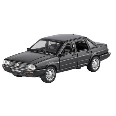 1/32 Volkswagen Santana Alloy Metal Diecast Model Car Classic Sentiment Collections Decorative Ornaments Birthday Gifts with Boy