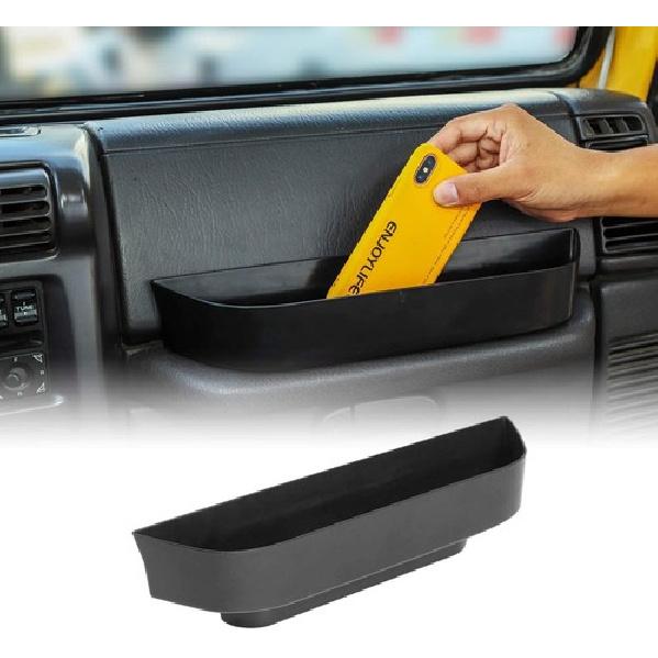 Passagerarsidans Förvaringsfack Låda Handtag Grepp Dekorering För Jeep Wrangler TJ 97-06