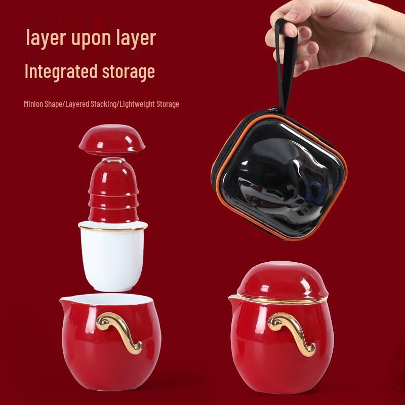 

Qianhua Zhike Travel Kung Fu Ceramic Tea Set