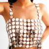 Creative vest sequins hollow street shot fashion bikini clothing sexy nightclub hipster fringed body chain