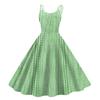 Children's Fashion Casual Sexy Retro Print Off-shoulder Punk Retro Dress