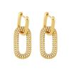 Unique Heart Ear Buckles Star Charm Earrings Geometric Fashion Females Ear Jewelry Suitable for Party and Daily Wear