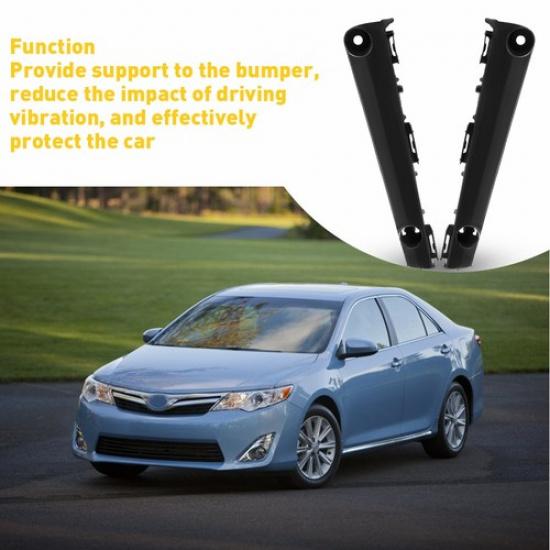 For 2012-2014 Toyota Camry Front Bumper Support Bracket 2Pcs Left & Right