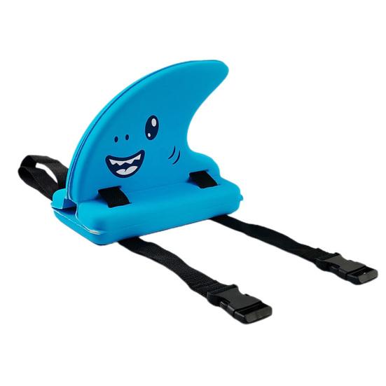 

Плавательный плавник на спине акулы, регулируемый ремень, ткань из ЭВА, поплавок в форме плавника, тренировочное пособие для фристайла, безопасное снаряжение для малышей, мальчиков и девочек синий