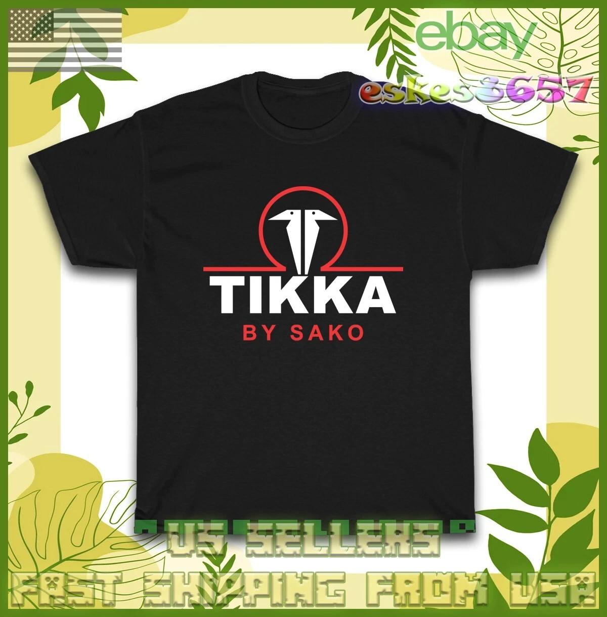 New Tee Tikka By Sako Finland Firearms Logo Men s T-shirt American SIze T-shirt 2XL