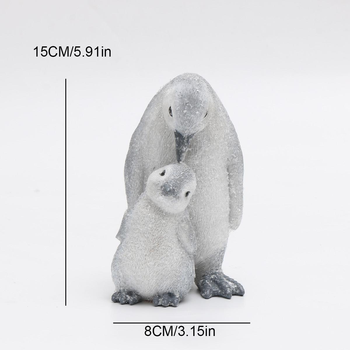 

Charming Resin Penguin Figurine, Perfect for Garden, Yard, Ice Rink & Ski Slope Decor - Versatile Indoor/Outdoor Ornament for Ho