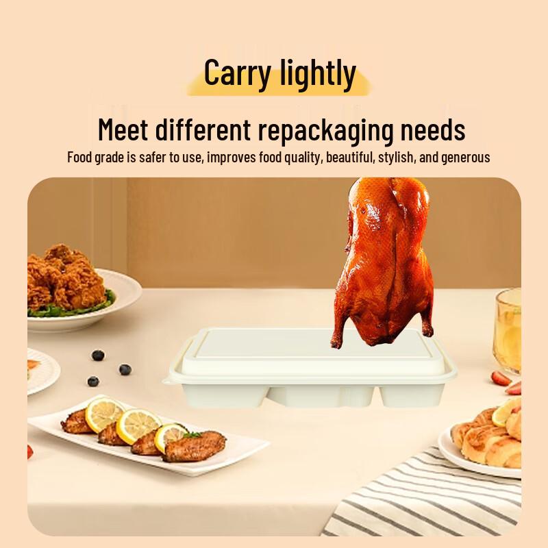 Biodegradable Corn Starch Disposable Food Containers