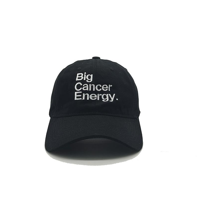 Zodiac Embroidey Cotton Baseball Cap Men Soft Top Black Color Outdoor Sun Hat Women Sport Sunshade Caps Unise Gorras