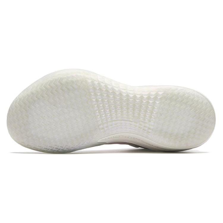 Anta Raid Cushioning Slip Resistant Abrasion Resistant Low top Basketball Shoes Women's White 122421109-3