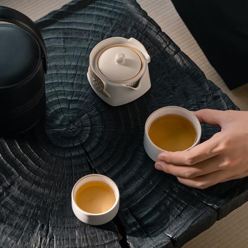 Edenus Portable Ceramic Quick Tea Set