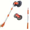 Super Soft Micro Fiber Retractable Car Cleaning Brush Head 360° Flexible, Scratch-Free for Vehicles, RVs, Trucks & Glass