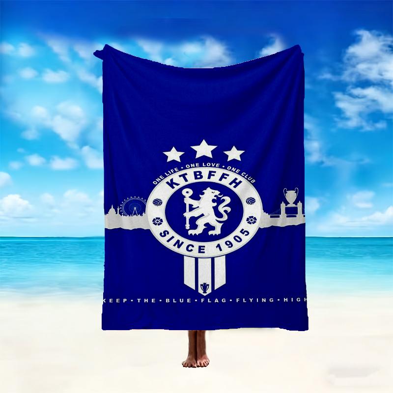 [Chelsea FC Decke] Weiche Kuscheldecke für Bett Sofa, Feiertagsgeschenkdecke für Damen Herren Familie Freund