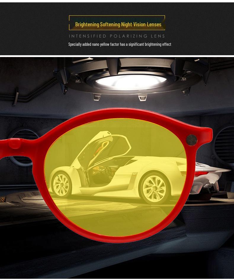 22XX Magnetic Clip-on Polarized Sunglasses for UV Protection and Driving