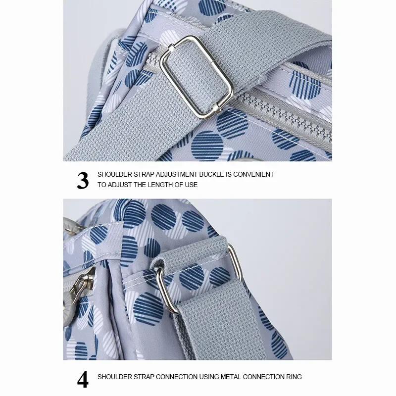 Women Crossbody Bag Large Capacity Waterproof Shoulder Bags for Girls Multifunctional Outdoor Travel Bags