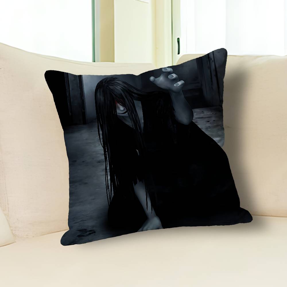 H-Homiciphers Mr C-Crawling Pillow Cases for Bedroom Living Room Sofa Home Decor Polyester Cushion Cover with Zipper