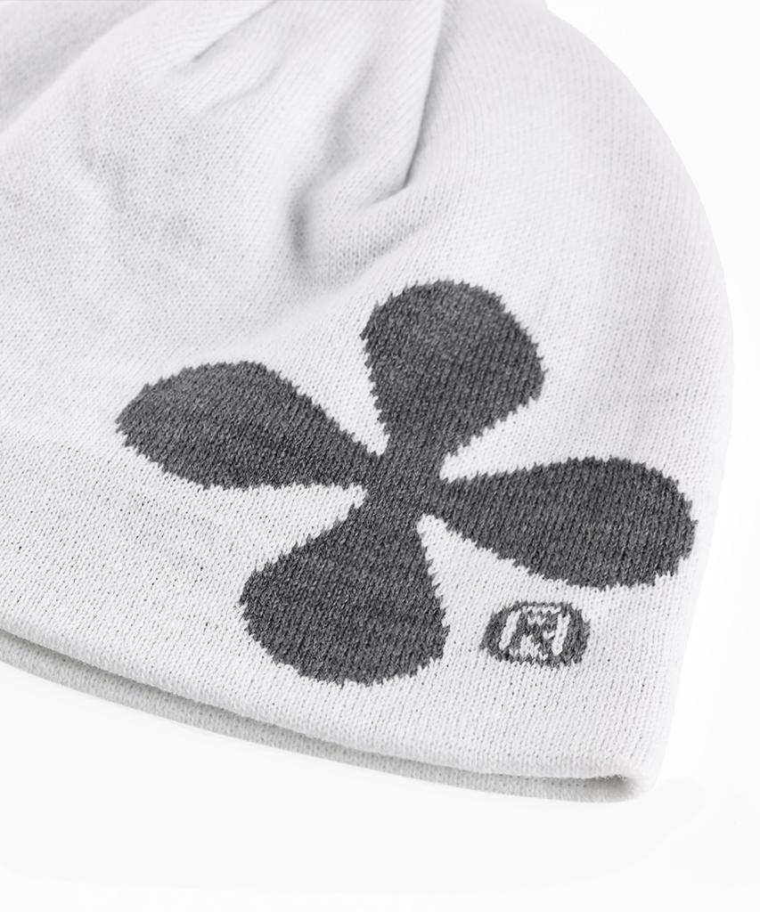 KAIFAI Circles Logo Beanie (White) K25Ze184