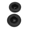 1 Pair Headset Ear Pads PU Leather Soft Sponge Thick Flexible Smoothing Ear Cushions for Headset Repair Replacement