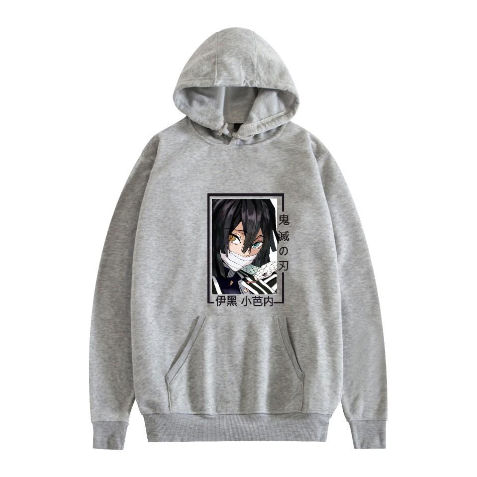Unisex Demon Slayer Anime Hoodie Sweatshirt Grafikdruck Streetwear Hoodies für Paare Männer Frauen