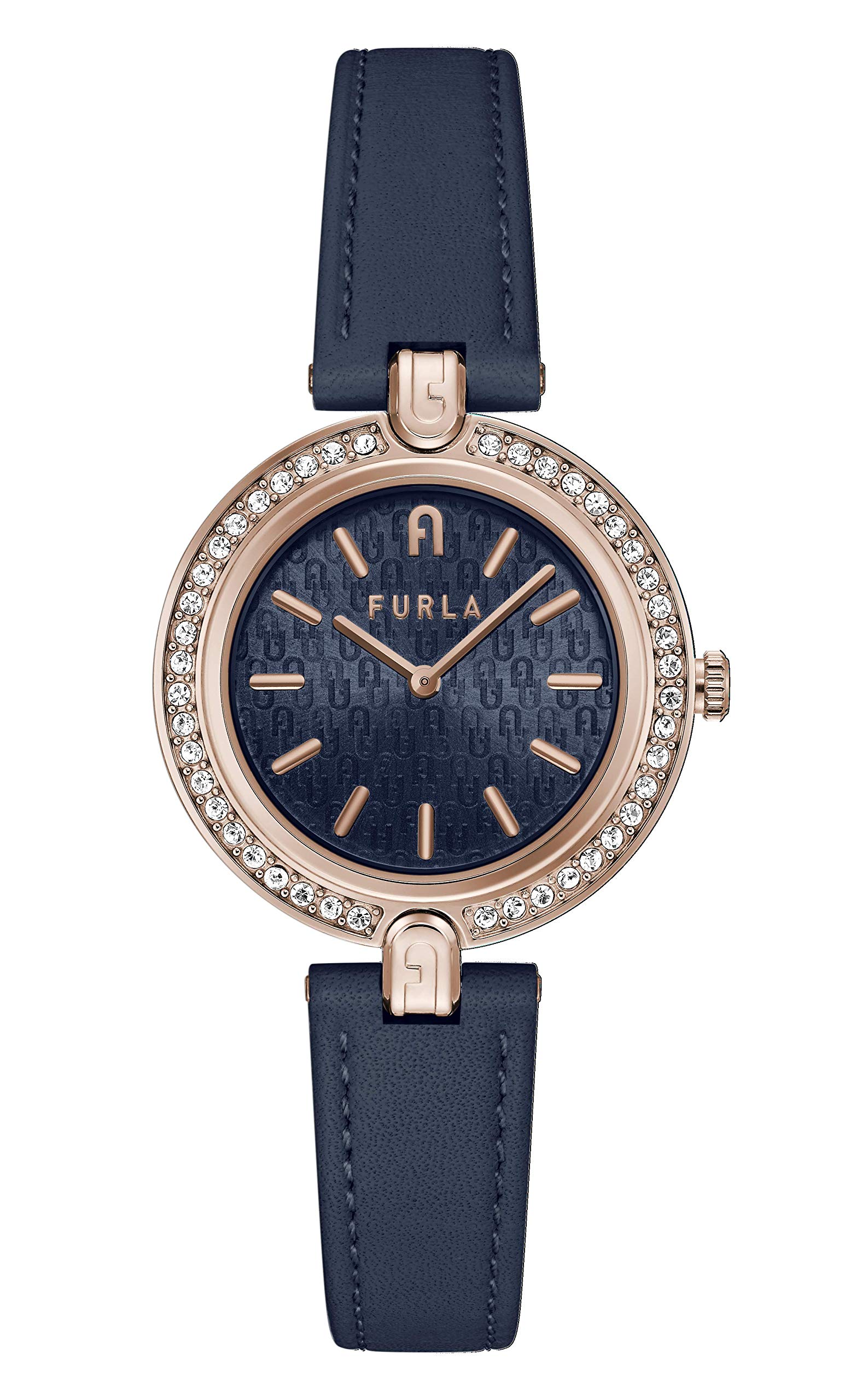 

Часы FURLA LOGOLINKS Navy Dial Stainless Steel Quartz 34MM Watch Jewelry Accessory WW00002006L3 Navy [Furla] - Женские