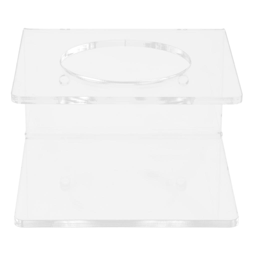 WallMounted Sword Rack Vertical Type Acrylic Display Stand Holder for Home Living Room Transparent