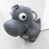 Dinosaur LED Light-Up & Sound Keychain Pendant - Cute Luggage Accessory & Creative Gift