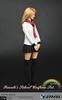 [TOYBARJAPAN] 1/6 Scale Figure Accessories/ZYTOYS ZY15-31 Female Student Summer Sailor Uniform, Stockings, and Shoes Set (Body and Head Not Included)