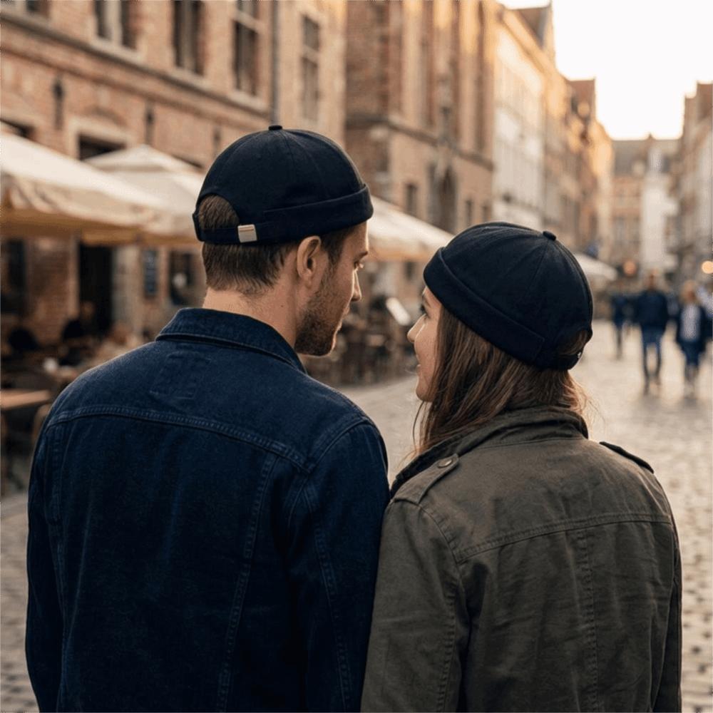 Casual Wear Cotton Brimless Hat Solid Color Vintage Brimless Skullies Cap Breathable Beanie Cap Unisex