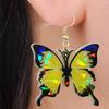Holographic Butterfly Resin Molds Silicone,Butterfly Ornament Resin Mold,Resin Butterfly Pendant Molds for Resin Casting
