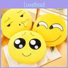 Qq Emotions Cartoon Plush Pillow With Soft Short Plush For Kids And Teens