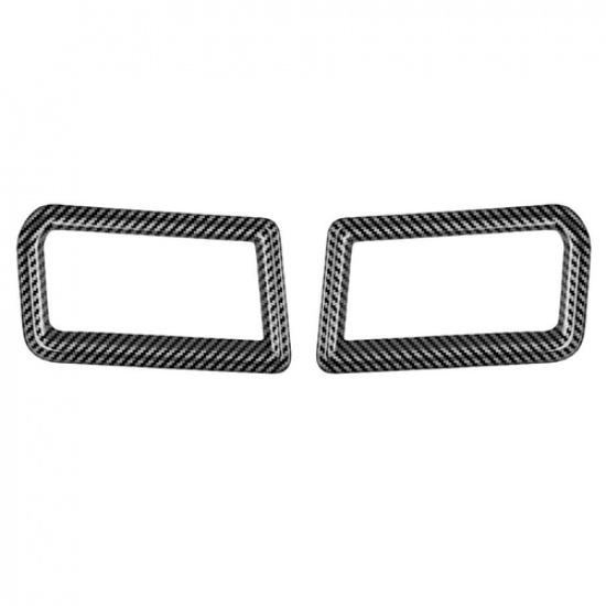 Carbon Fiber Rear Air Condition Vent Cover Trim for Toyota Tundra