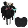 Silicone Makeup Brush Organizer, Makeup Brush Cleaning Mat, Brush Holder Tw