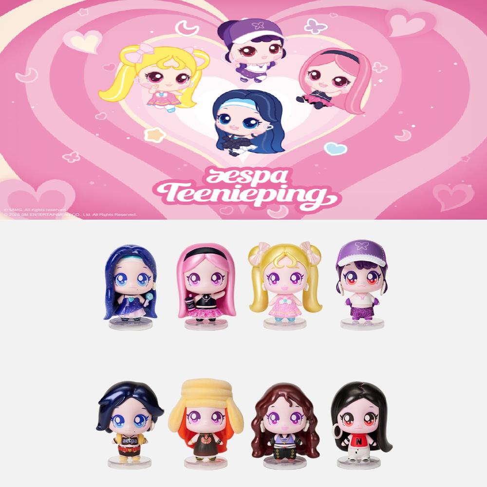 Pre-order Teenieping X Aespa Random Figure