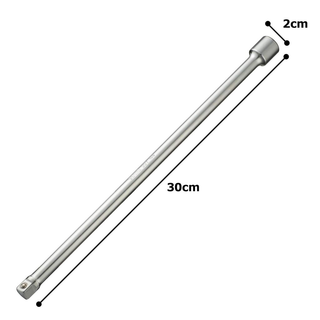 TONE Extension Bar 300mm Length 307, 9.5mm (3/8") Drive,