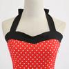 Vintage Dress Women Summer Sexy Polka Dot Print Halter Party Dresses Vestidos Robe Pin Up Rockabilly Y2K Dress