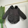 Short Hooded Zipper Parka Winter Jacket Women Thick Warm Coat With Fur Collar