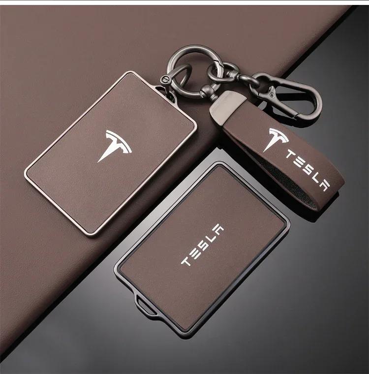 

Автомобільна наклейка Tesla TPU Чохол-захист для NFC-карти-ключа автомобіля Брелок-тримач для ключів Автомобільні аксесуари без ключа для Tesla Model 3 S X Y