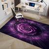 Purple Rose Chair Mat: Office Carpet, Oversized Rug for Home Decor, Sofa Cover, Gift for Any Room