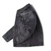 Giacca di Jeans Autunno Primavera Uomo Larga Taglia Grande Giacca di Jeans