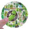 60 Cartoon Pickle Green Kimchi Stickers Suitcase Laptop Mobile Phone DIY Decorative Stickers
