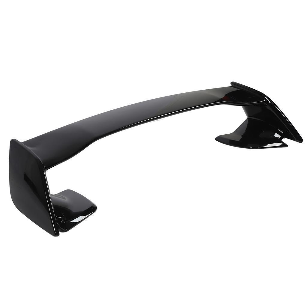 Rear Trunk Spoiler Wing Glossy Black Trunk Lid Spoiler Wing Tail Replacement for Subaru WRX STi 2015 To 2021