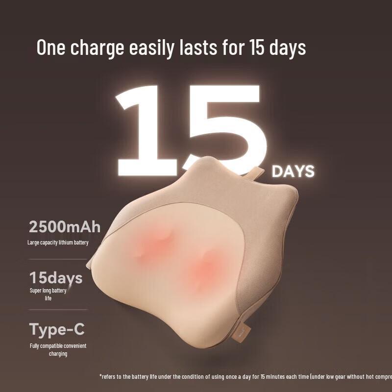 WOLO Smart Heated Kneading Lumbar Massager