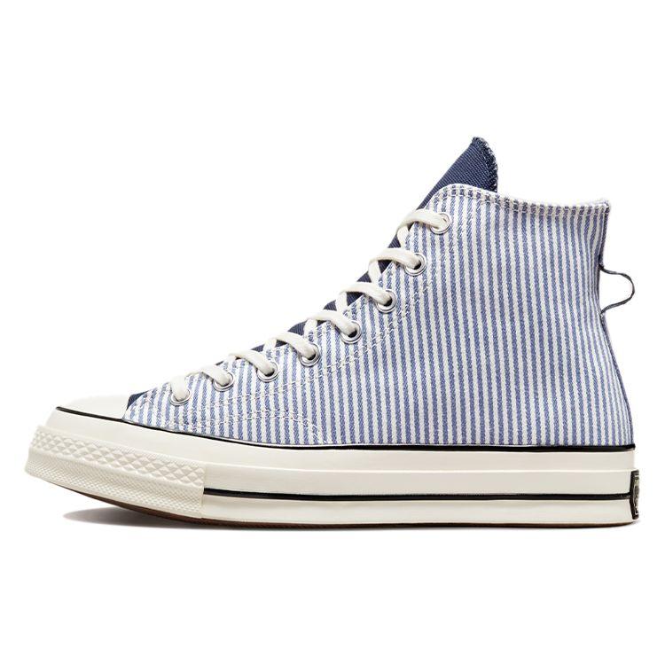 

Converse Chuck 70 High Washed Indigo Hickory Stripes Unisex Casual Shoes Blue/White A00472C 51.5