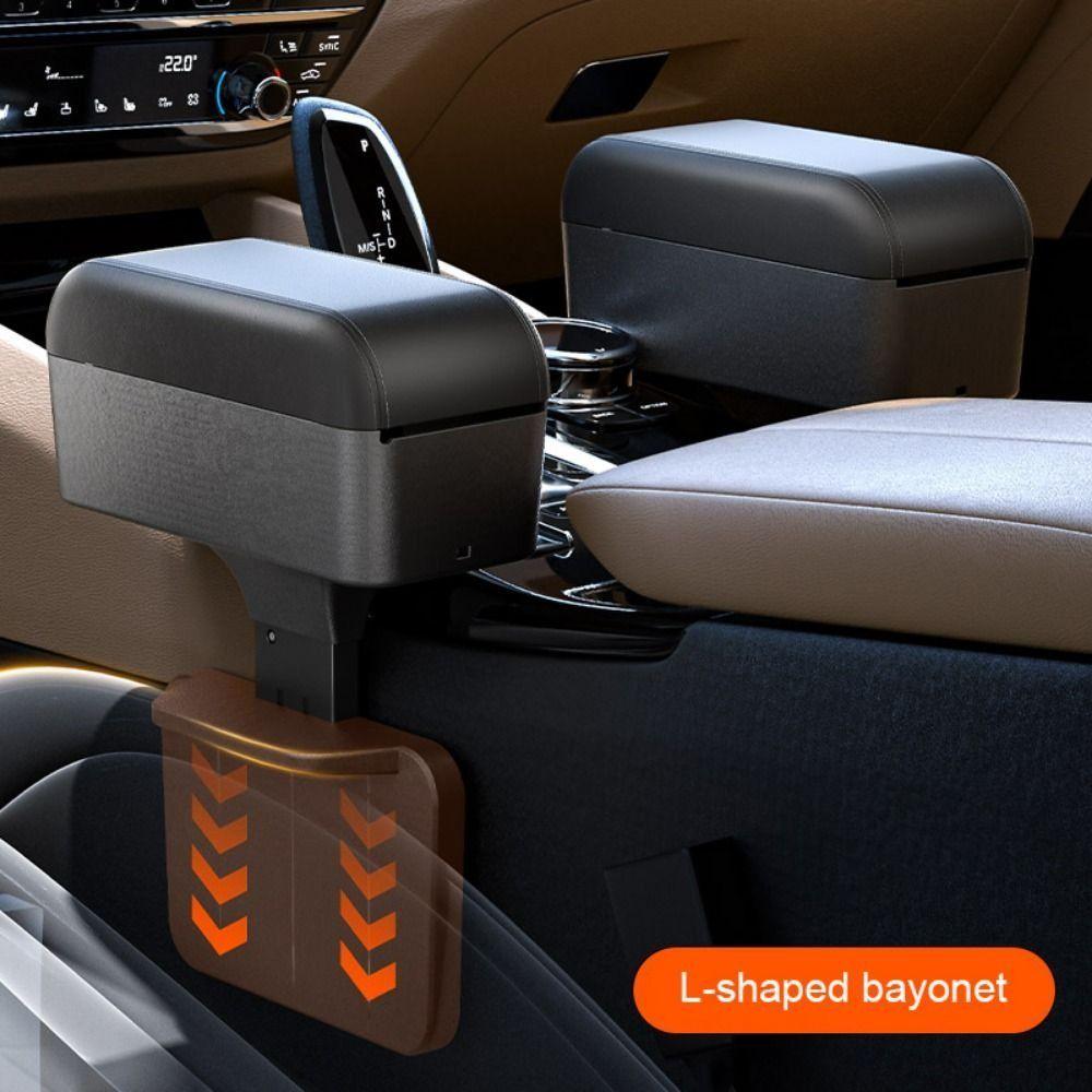 Increased Elbow Support Car Armrest Cushion Adjustable Height Elbow Rest Pad  Car Accessories