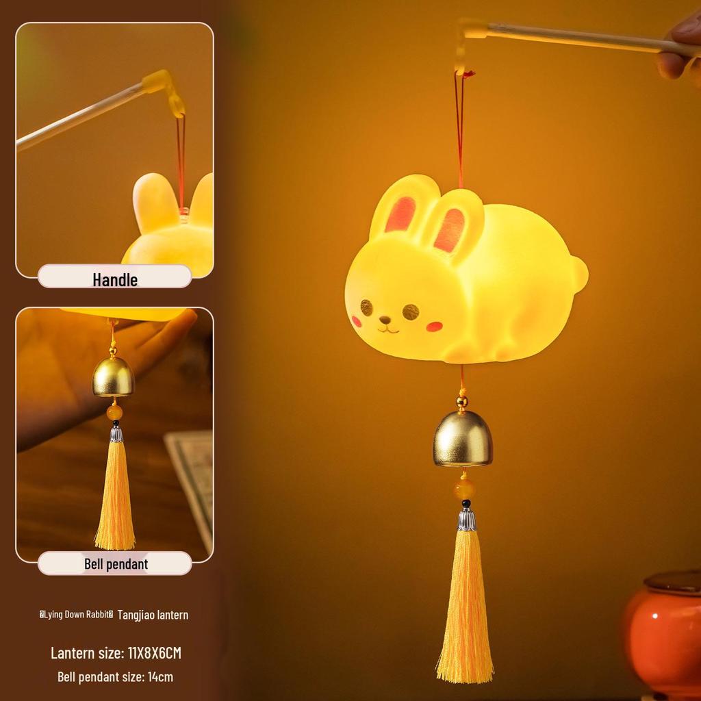 Mid-Autumn 2025 Jade Rabbit Children’s Luminous Handheld Lantern