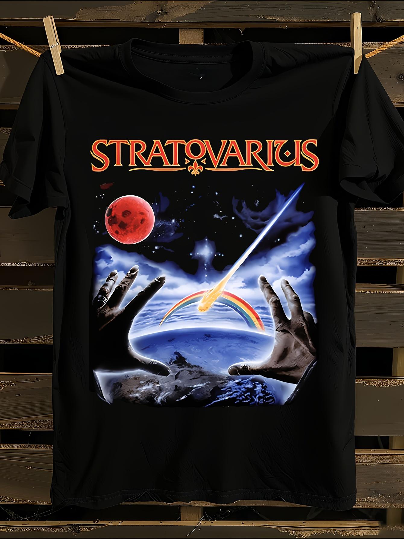 Футболка с логотипом группы Stratovarius и обложкой альбома XXXL