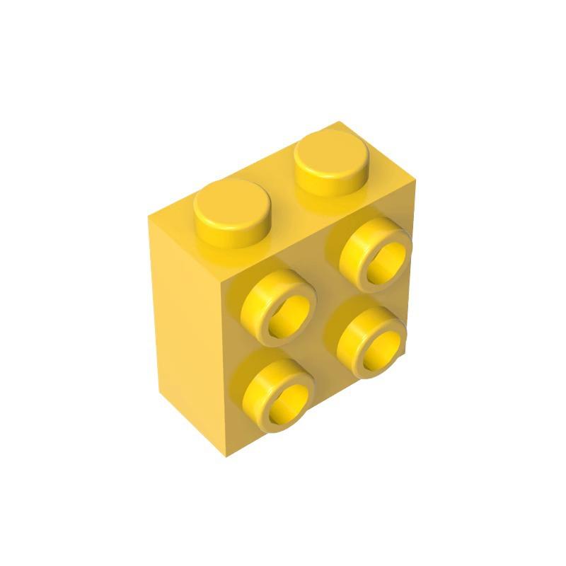 10PCS 22885 1x2x1 2/3 featuring Studs on 1 Side Block Moc Works With featuring Brick DO IT YOURSELF Children's Toy Assembly